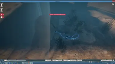Sea Snake replacement first acquatic exhibit animal mod ever replacing a non acquatic animal