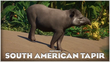 South American Tapir - New Species (1.14)