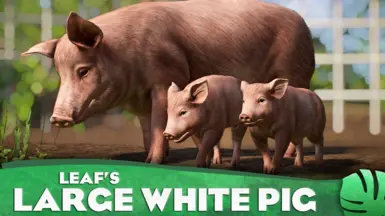 Large White Pig - New Domestic Species (1.17)