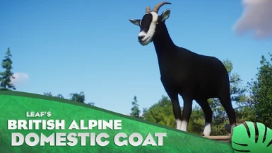 British Alpine - Domestic Goat - New Species (1.12)