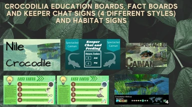 Crocodilia Custom Billboards