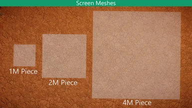 New Scenery - Screen Meshes