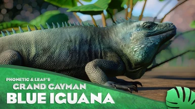Grand Cayman Blue Iguana - New Species (1.14)