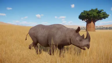 Black Rhinoceros at Planet Zoo Nexus - Mods and community