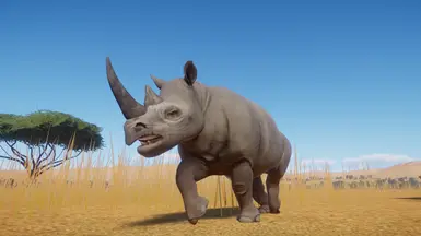 Black Rhinoceros (Updated for 1.4) at Planet Zoo Nexus - Mods and community