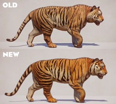 Bengal Tiger Remaster and New Variants ( ACSE) at Planet Zoo Nexus -  Mods and community