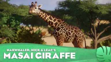 Masai Giraffe - New Species (1.16)