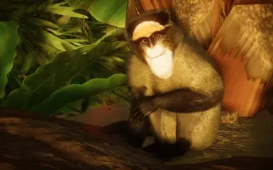 De Brazza's Monkey - New Species (1.14) at Planet Zoo Nexus - Mods and ...