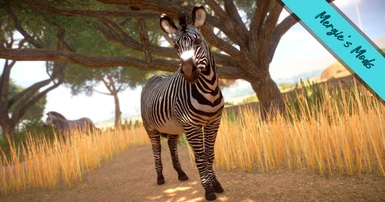 Grevy's zebra (NEW SPECIES) - Visual Update at Planet Zoo Nexus - Mods ...