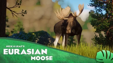 Eurasian Moose - European Elk - New Species (1.12)