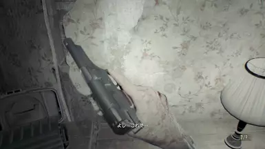 Ethan probably doesn't know about this gun. Let's just hope he doesn't press the exposed sear.
