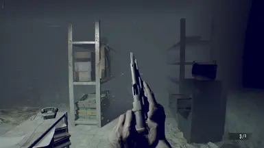 After escaping from Jack, Ethan retrieves a spare Type 94 from his item box.
