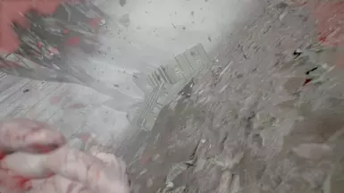 In the midst of the desperate battle, Ethan notices a familiar gun being thrown in front of him.