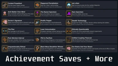Black Mesa Save Collection (Achievements and more)