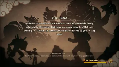 Buu Saga Babidi Loading Screen