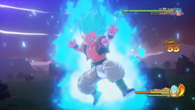 KAIO-KEN X20 SUPER SAIYAN BLUE GOKU GAMEPLAY - Xenoverse 2 Mod