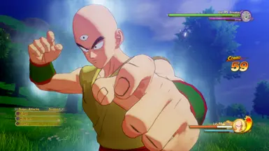 you can play as Tien in DLC 5 