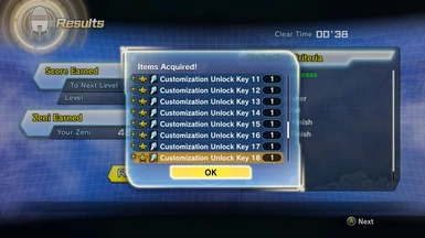 Unlock Customization Keys And Dragon Balls