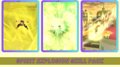 Spirit Explosion Skill Pack