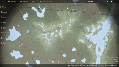 the hunter call of the wild maps