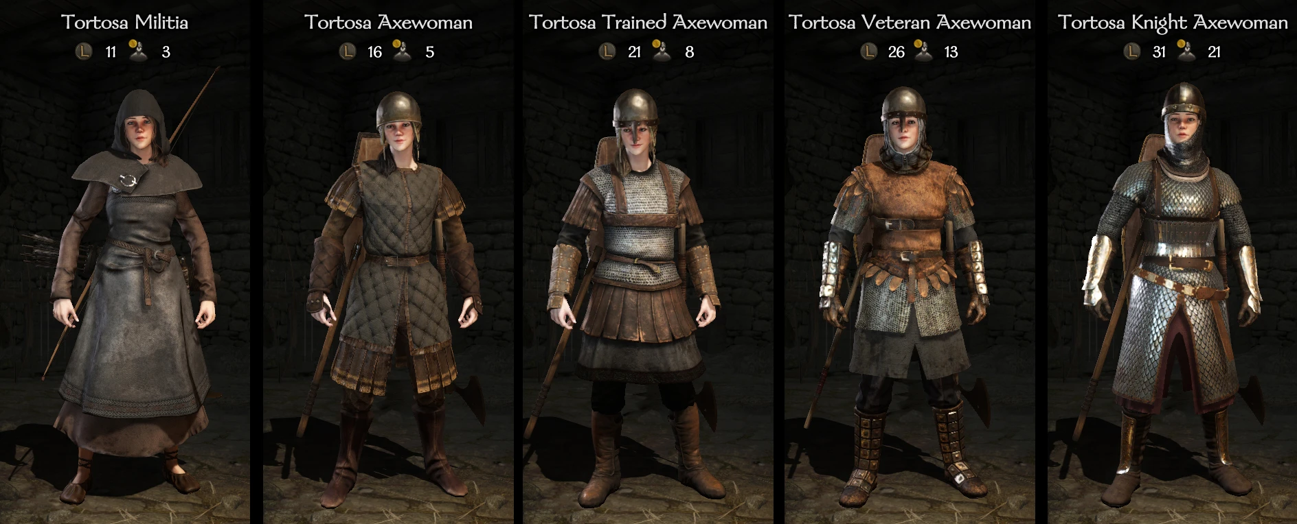 Tortosa - Female Noble Troops at Mount & Blade II: Bannerlord Nexus ...