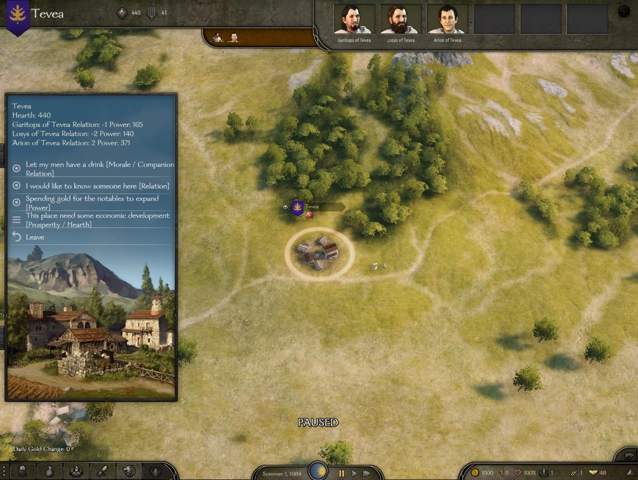 Raise Relation With Town And Village at Mount & Blade II: Bannerlord ...