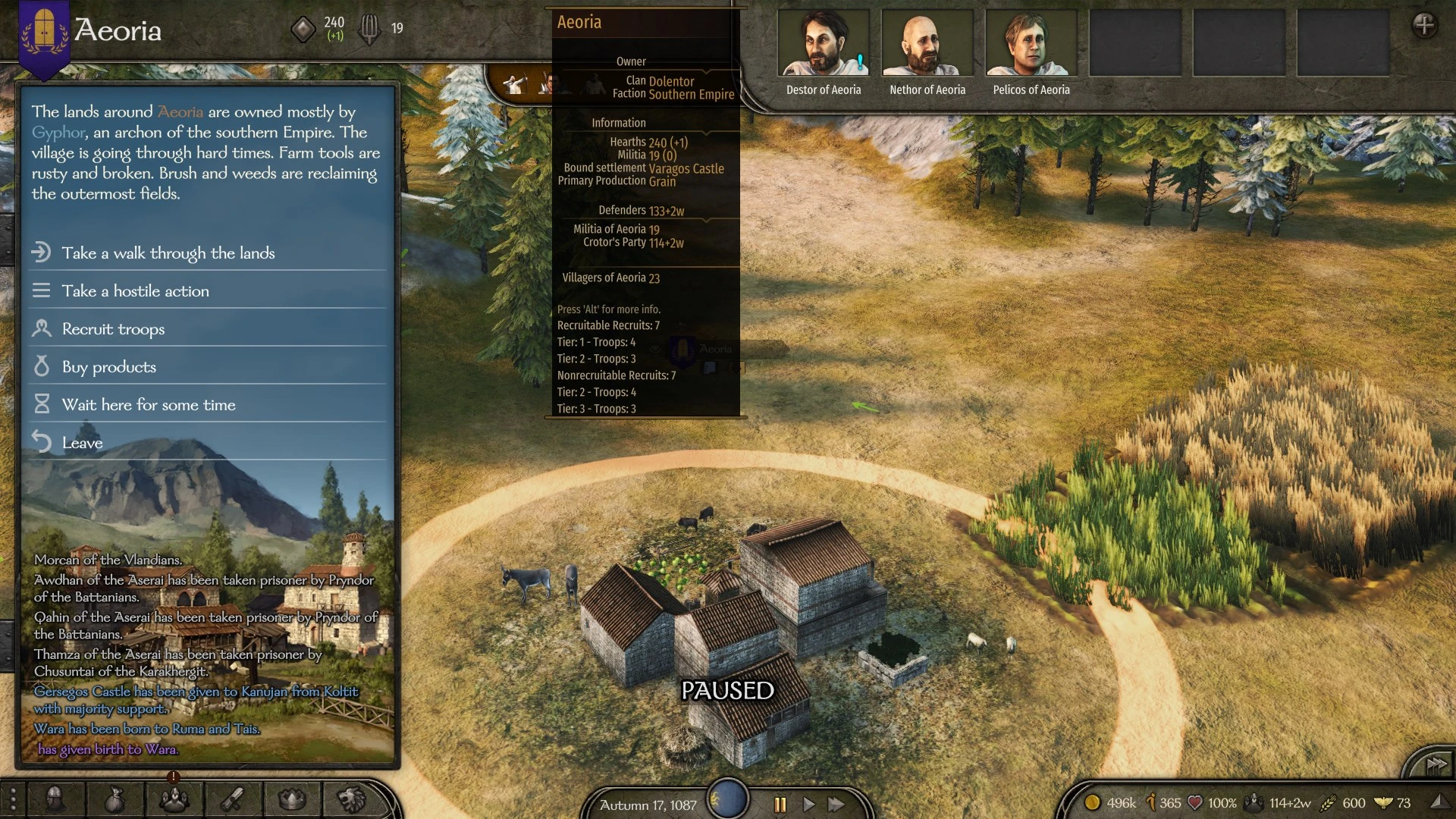 Show Troop Recruits in Hover Tooltip at Mount & Blade II: Bannerlord ...