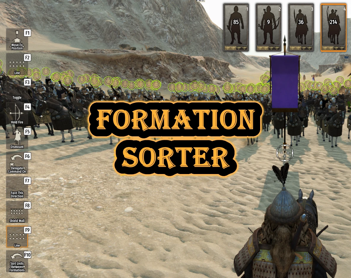 BL] Formation Sorter v2.2.4 (Сортировщик формаций) – Мини-моды и улучшения  в Mount & Blade 2: Bannerlord – ФОРУМ ИГРОВОГО СООБЩЕСТВА