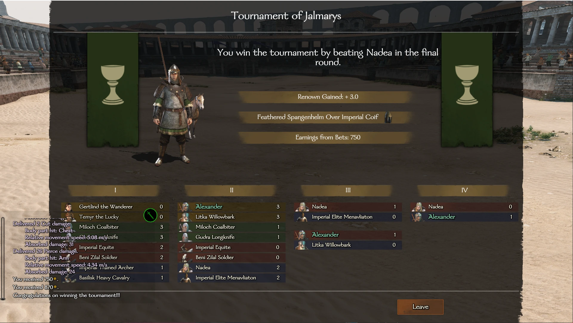 mount and blade wiki tournaments