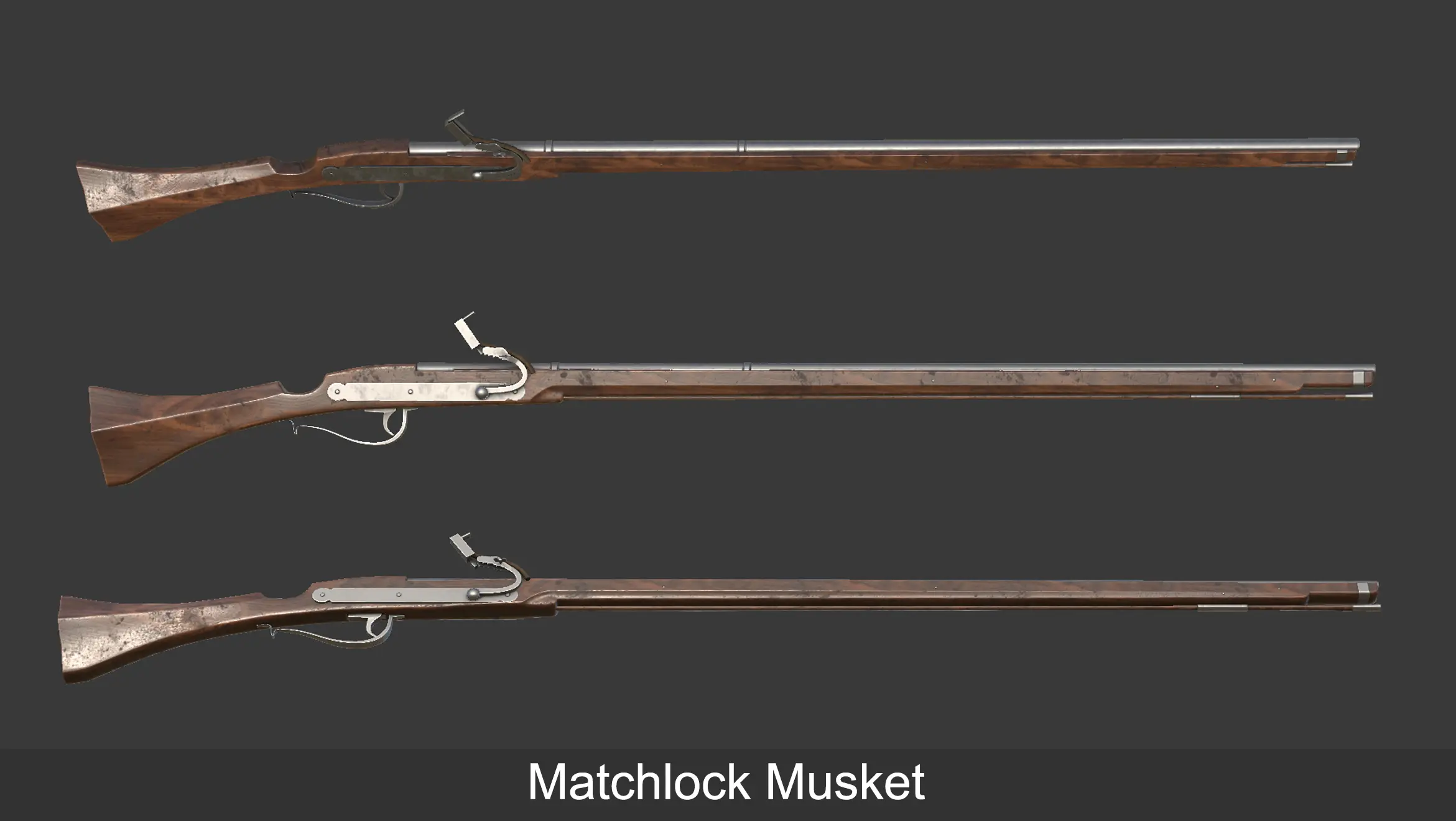 Matchlock Musket Modders Resources Pack at Mount & Blade II: Bannerlord ...