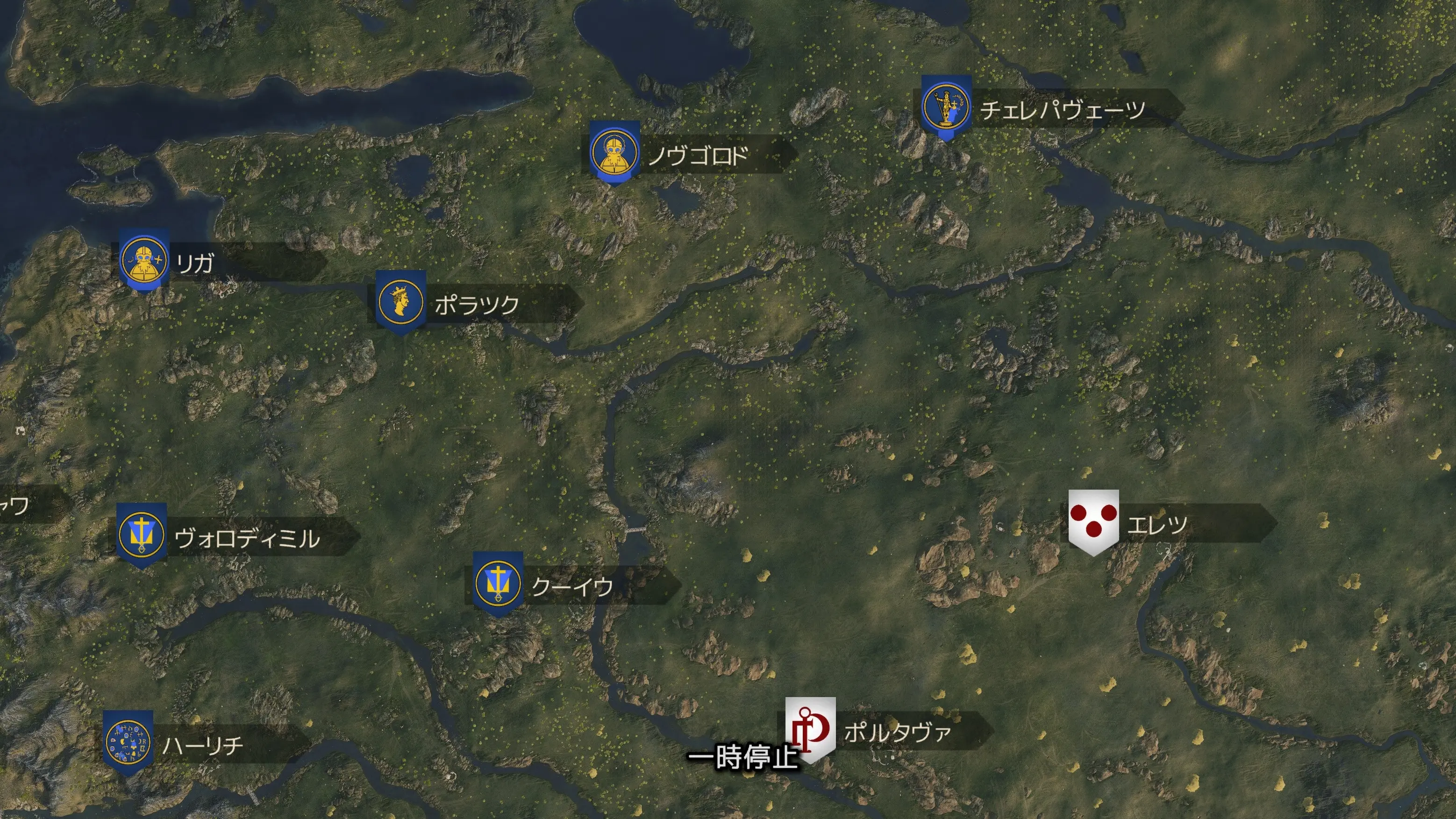 Europe Campaign Map - Japanese Translation (and Latinized) At Mount ...