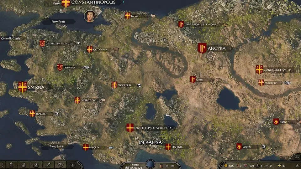 Europe Campaign Map - Latinized Patch at Mount & Blade II: Bannerlord ...