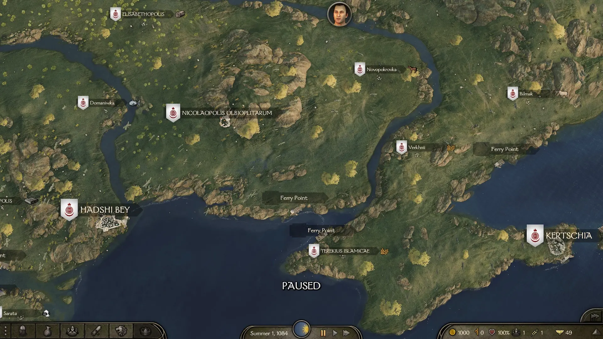 Europe Campaign Map - Latinized Patch at Mount & Blade II: Bannerlord ...