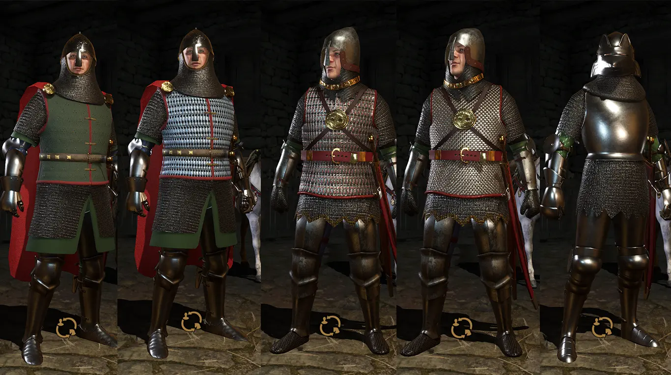 Lamellar and plate armors 1.4 - RU translate at Mount & Blade II ...