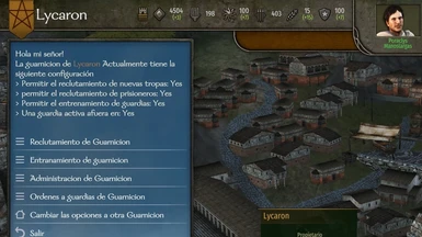 Improved Garrisons Spanish translation