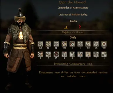 Custom Companion at Mount & Blade II: Bannerlord Nexus - Mods and