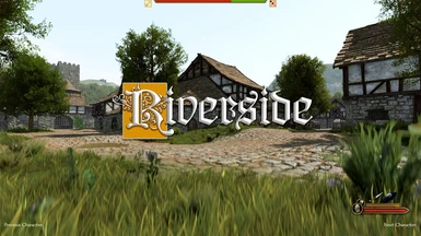 Riverside town