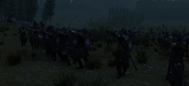 Earlier Imperial Archers at night.