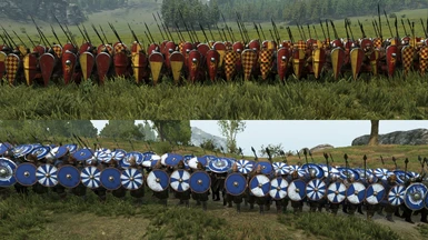 Simple Shield Patterns