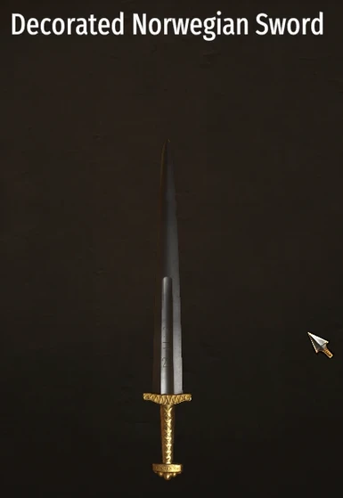 Decorated Norwegian Sword