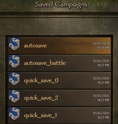 mount and blade warband autosave