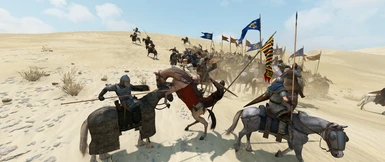 Swadian - Lesudian Cavalry Clash