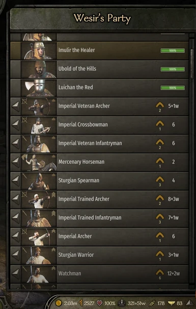 Recruit Prisoner/Upgrade Unit sort, no more hunting for the yellow stickers