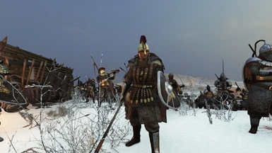 Valkyrie during siege, Manhuntress on the right