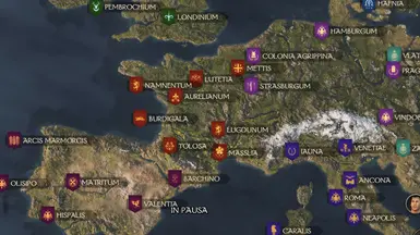 Europe Campaign Map - Latinized Patch at Mount & Blade II: Bannerlord Nexus  - Mods and community