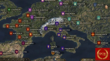 Europe Campaign Map - Latinized Patch