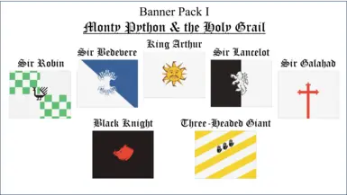 Banner Pack 1 - Holy Grail