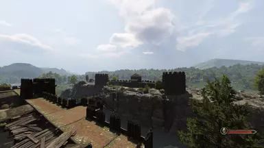 Outer walls from inside, lvl 1, summer