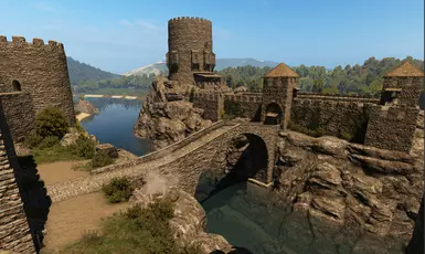 View from the external walls to the bridge, lvl 3