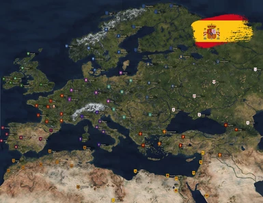 Mapa EU Español